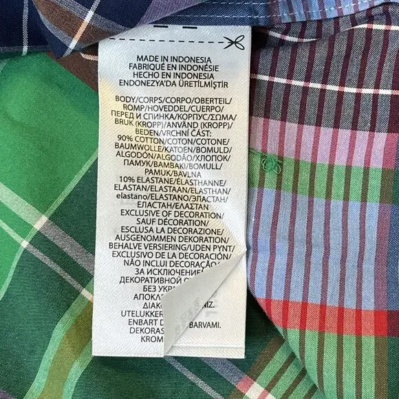 Polo Ralph Lauren Plaid Oxford Men’s 4XLT Long Sleeve Button Down Shirt NWT $110 - Picture 8 of 8